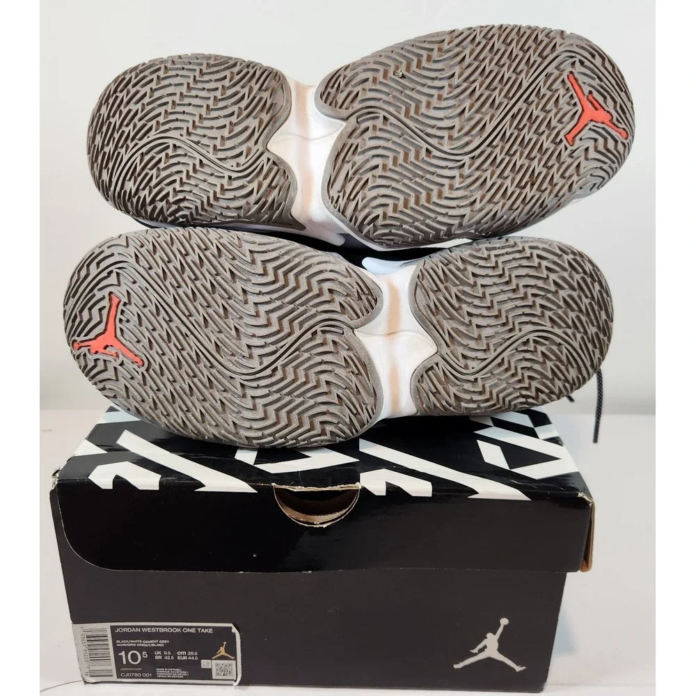 Size 10.5‎ - Jordan Westbrook One Take Black Cement in Original Box